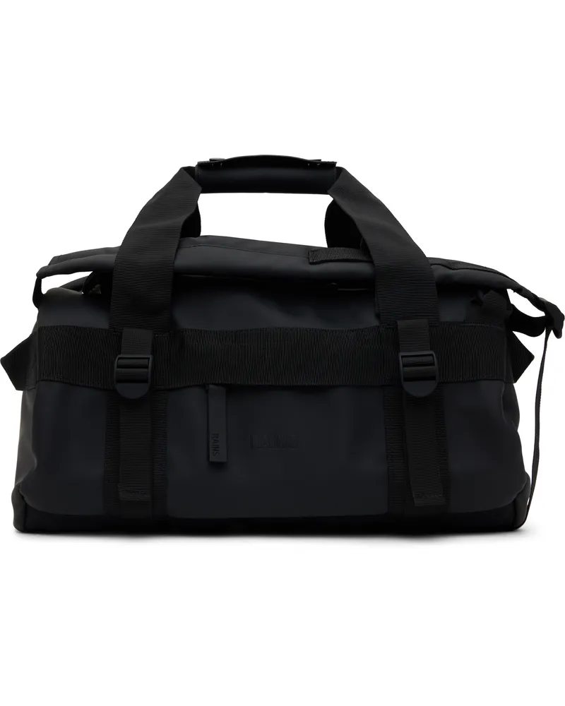 RAINS Black Texel Mini Duffle Bag Black
