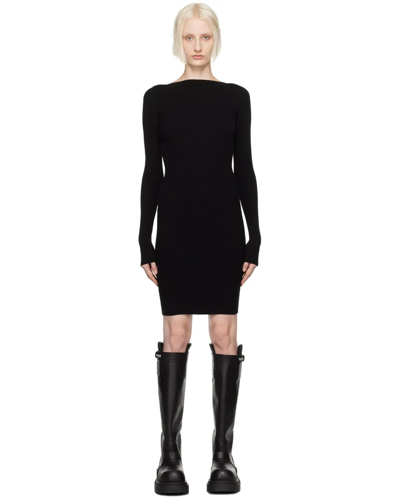 Rick Owens Black Porterville Al Minidress 09