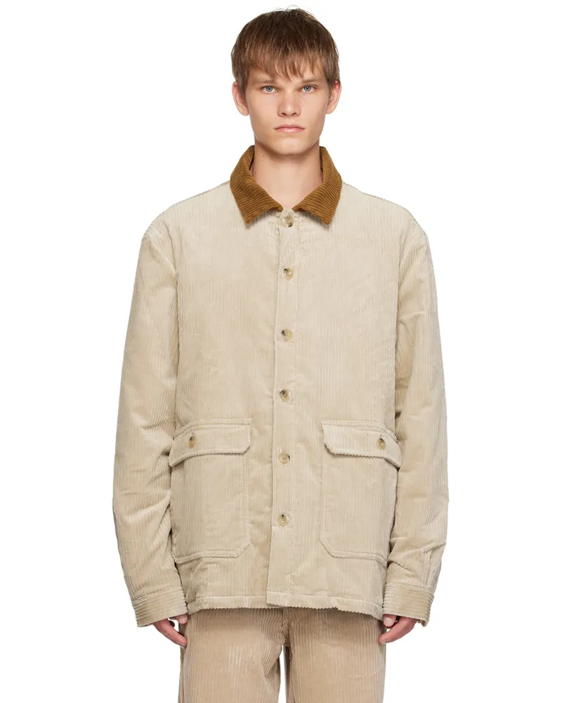Howlin' Beige Leave My Brain Alone Jacket Cookie