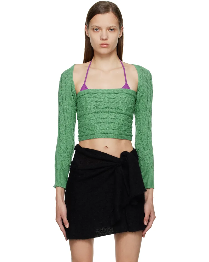GIMAGUAS SSENSE Exclusive Green Mariona Sweater Green