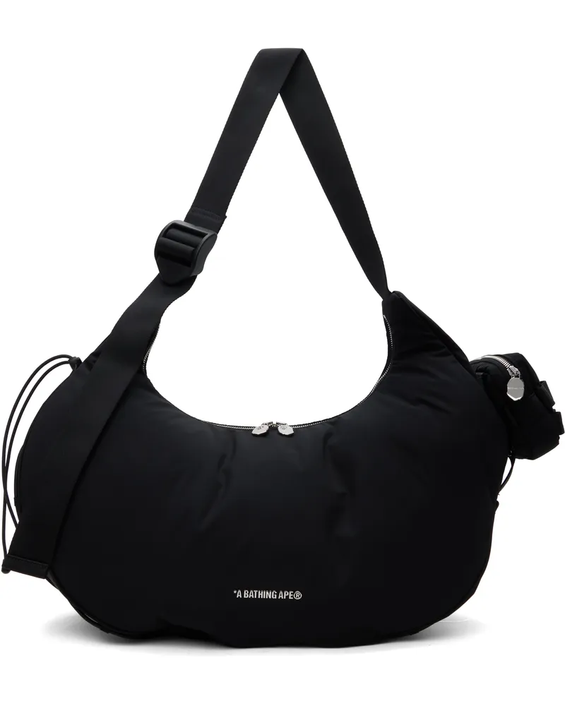 BAPE Black M Crossbody Bag Black