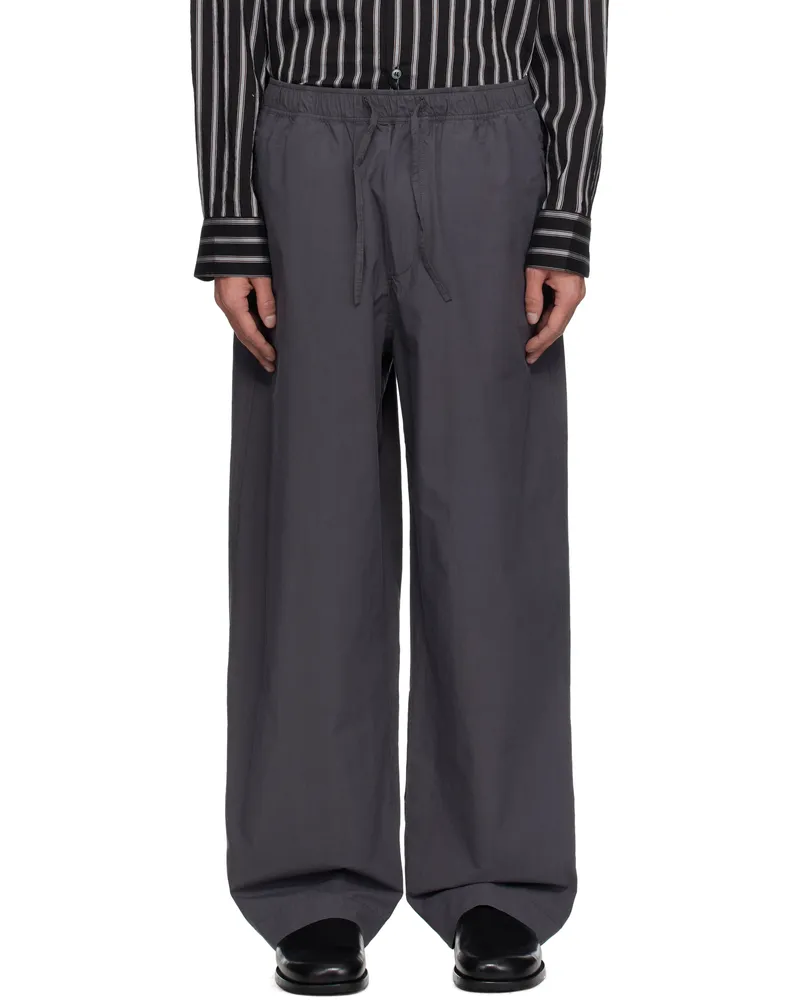 Studio Nicholson Gray Sonny Trousers Thunder