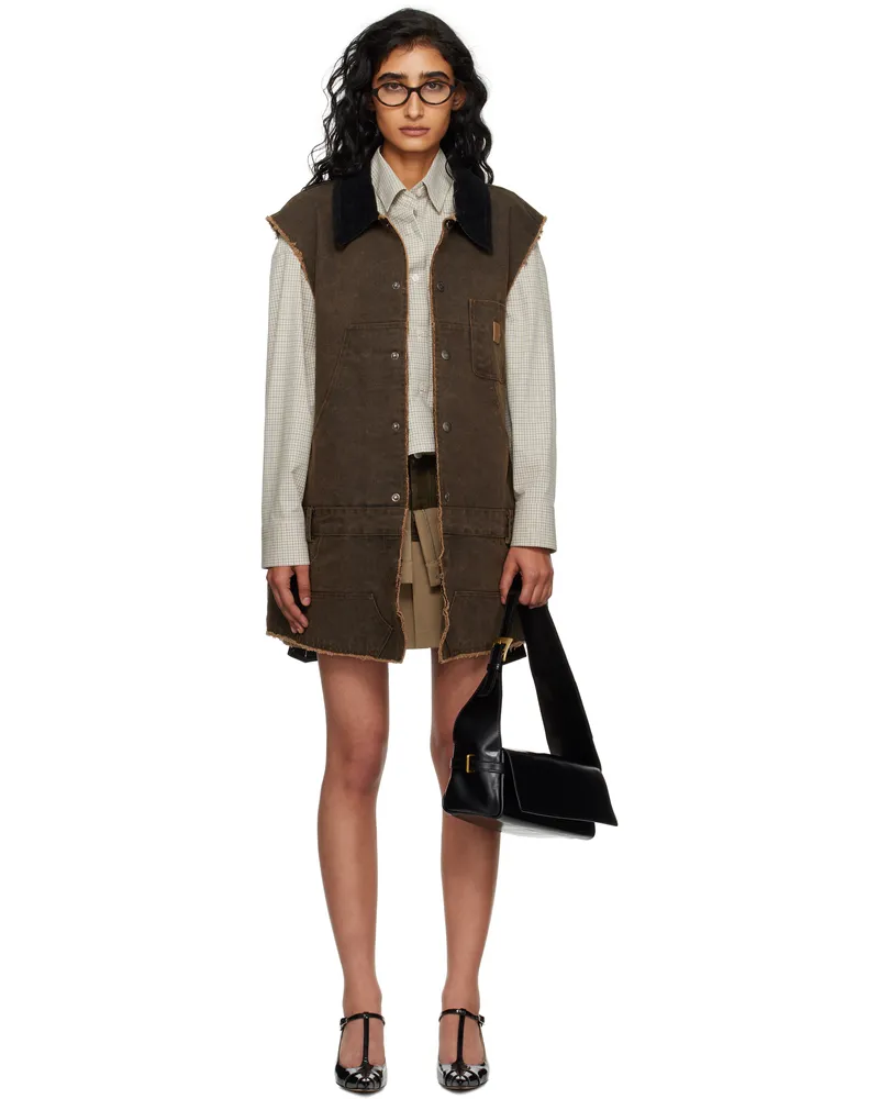 Andersson Bell Brown Carpenter Minidress Brw