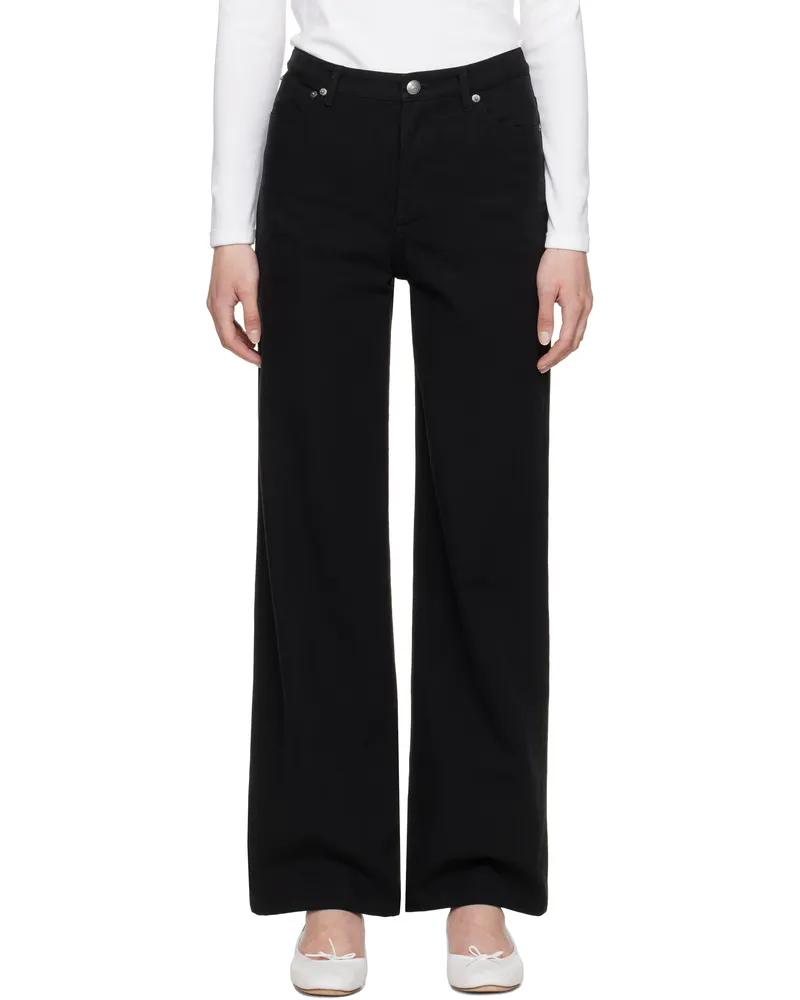 A.P.C. Black Elisabeth Jeans Lzz