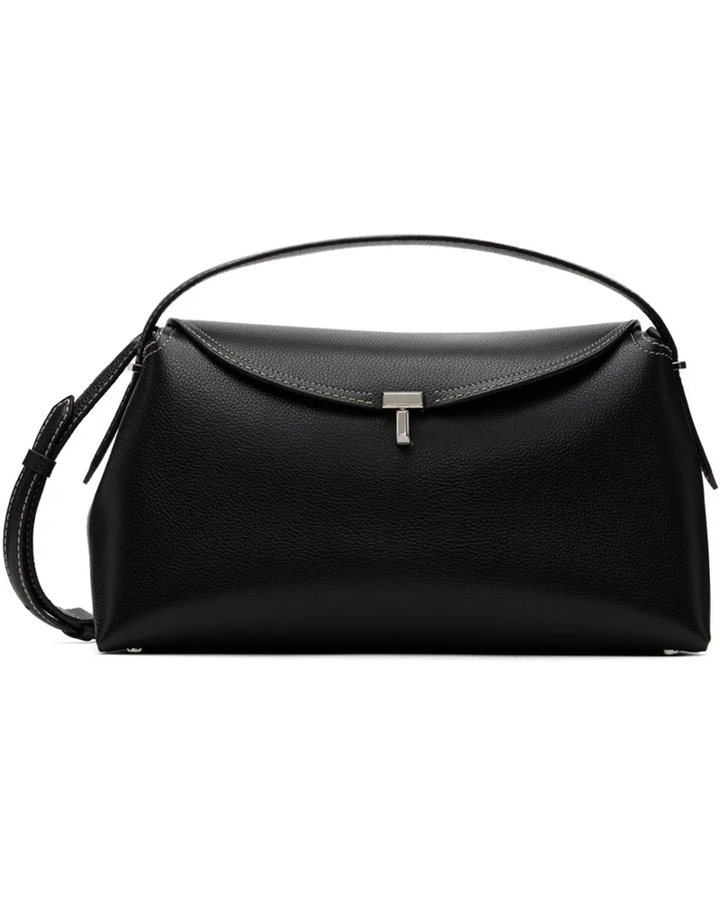Totême Black T-Lock Bag 001
