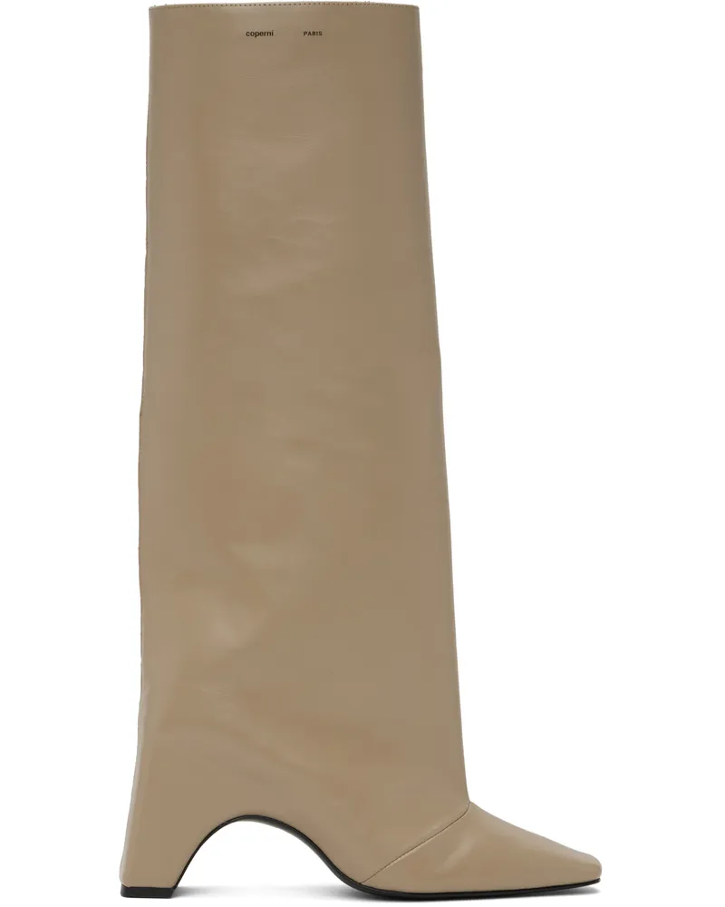 COPERNI Beige Bridge Tall Boots Beige