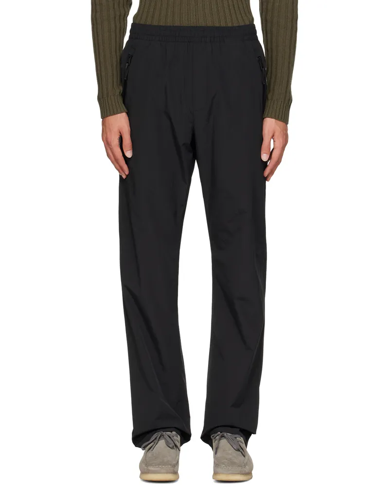 Wood Wood Black Halsey Trousers 9999