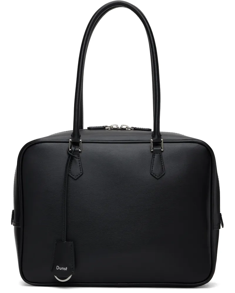Dunst Black Classic 28 Leather Bag Black