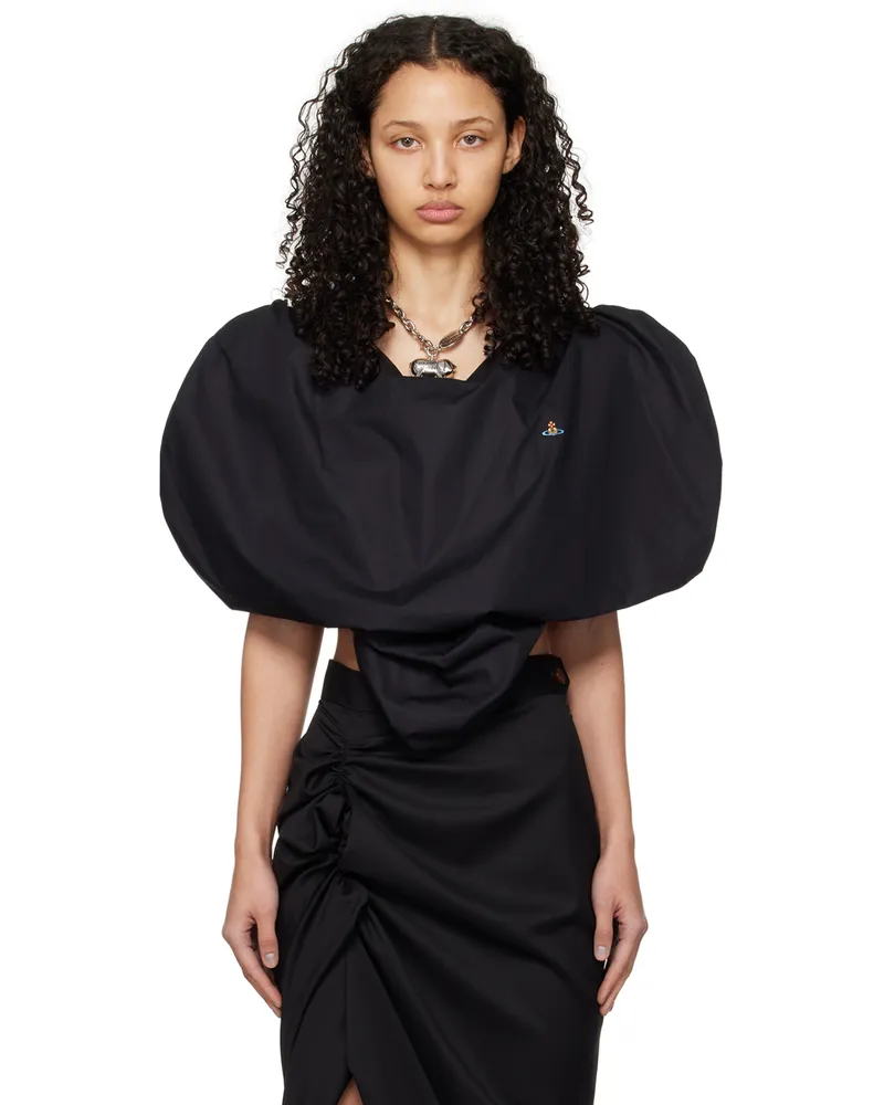 Vivienne Westwood Black Heart Blouse N401