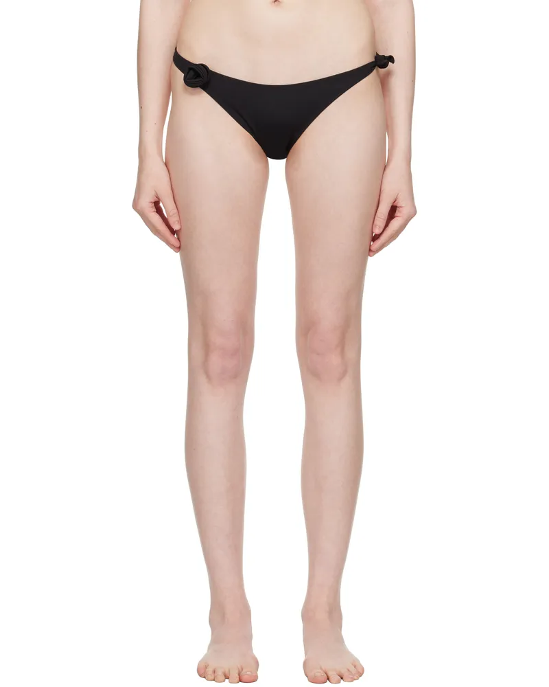 COPERNI Black Flower Bikini Bottom Black