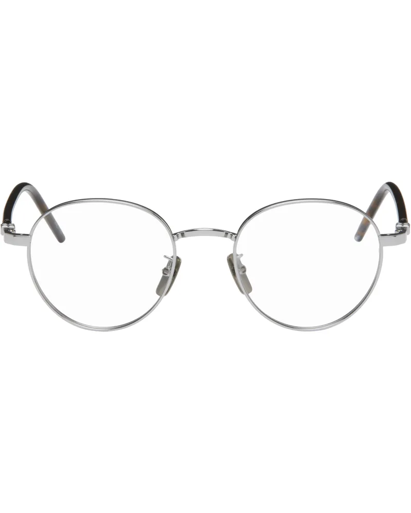 Givenchy Silver Titanium Optical Glasses Shiny
