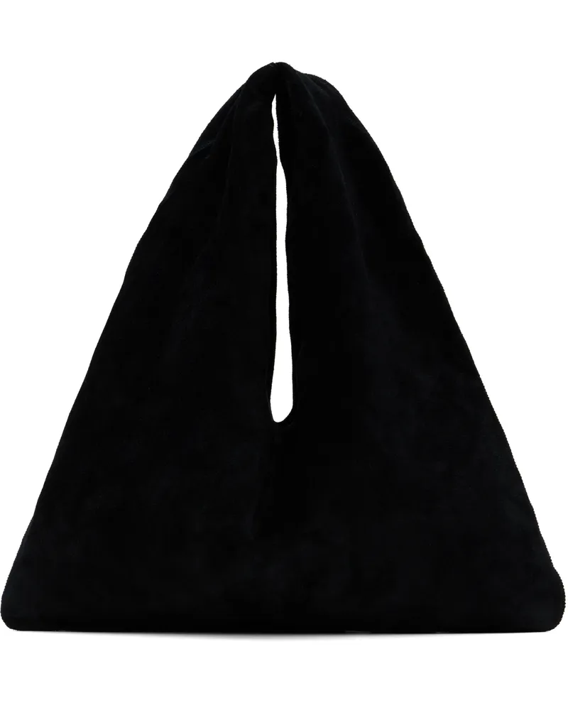 The Row Black Small Bindle Tote Blk