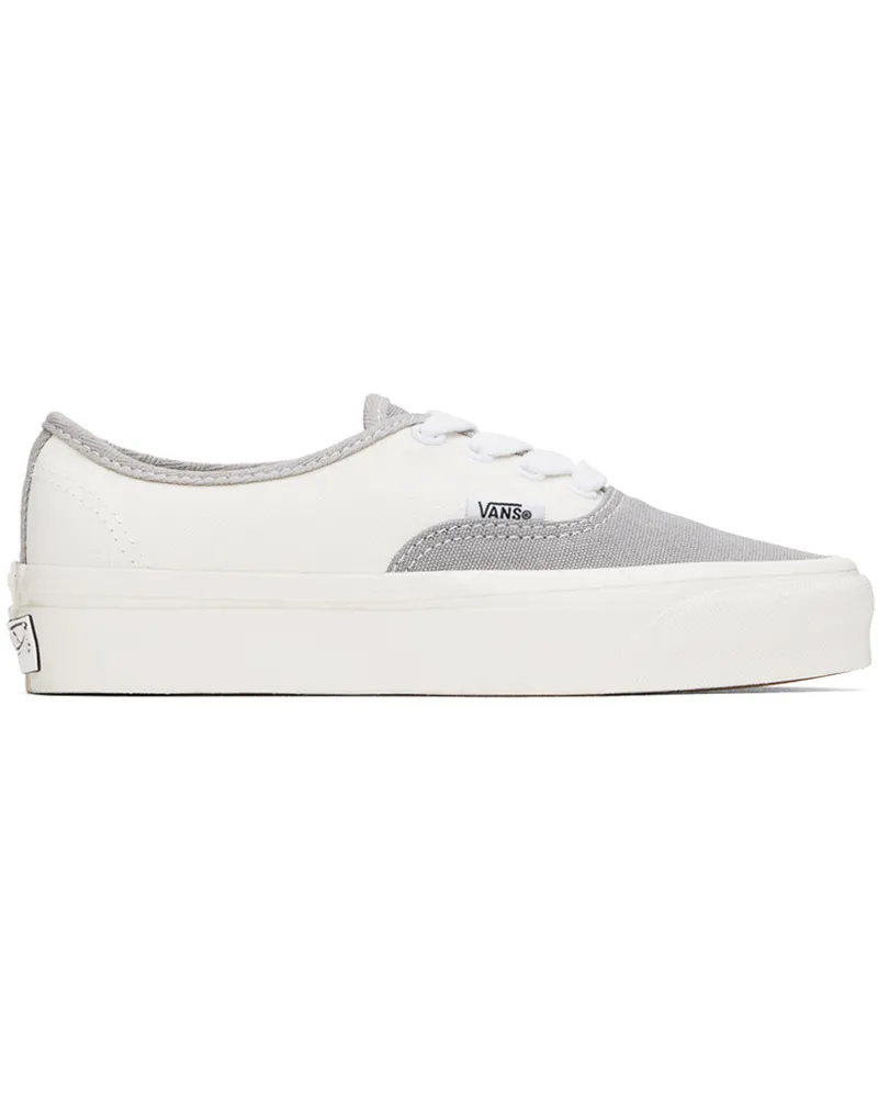 Vans Off-White & Gray Authentic Reissue 44 Sneakers Lx
