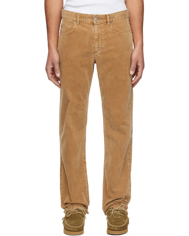 Isabel Marant Brown Lewys Trousers 50cm
