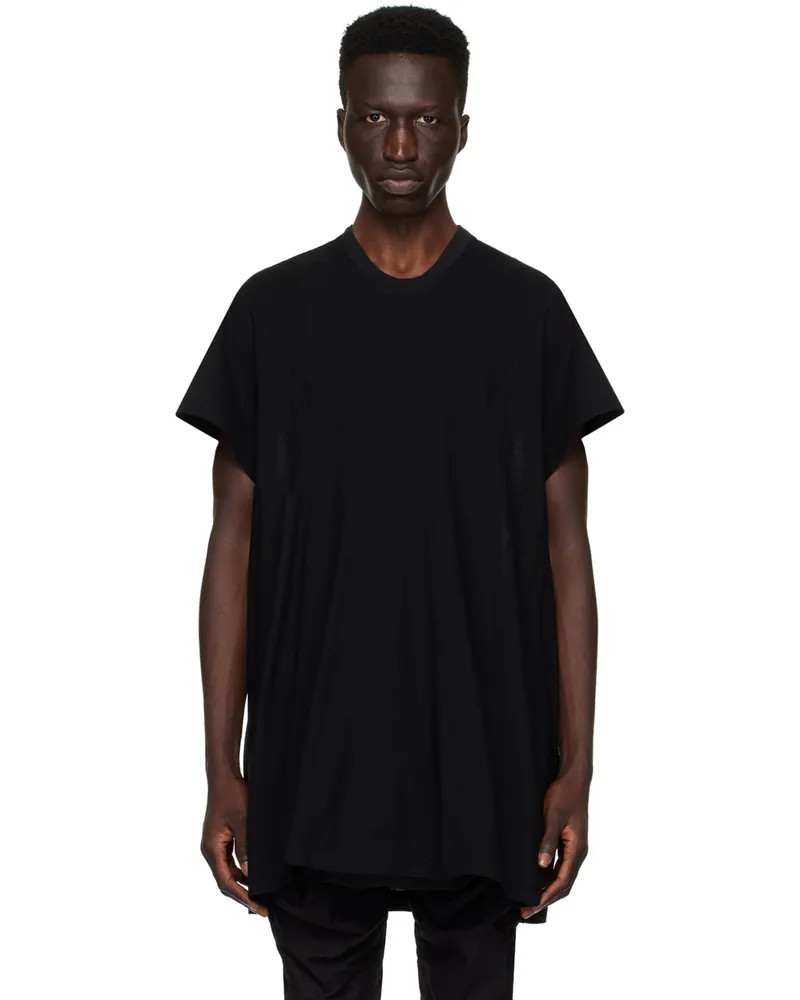 Julius Black Paneled T-Shirt Black