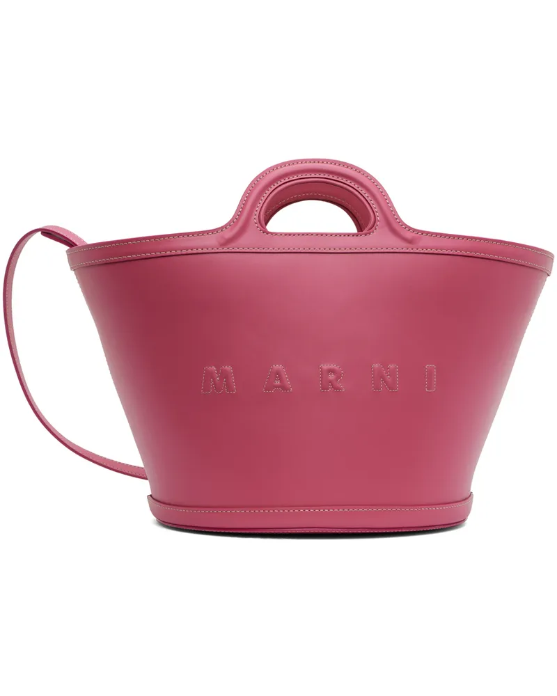 Marni Pink Small Tropicalia Tote 00c61