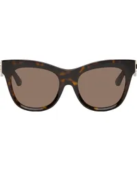 Burberry Tortoiseshell Cat-Eye Sunglasses Dark