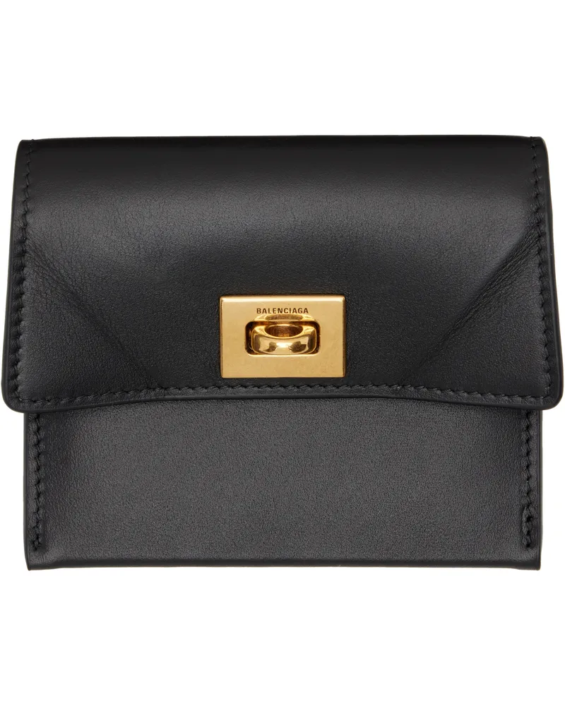 Balenciaga Black Rodeo Card Holder 1000