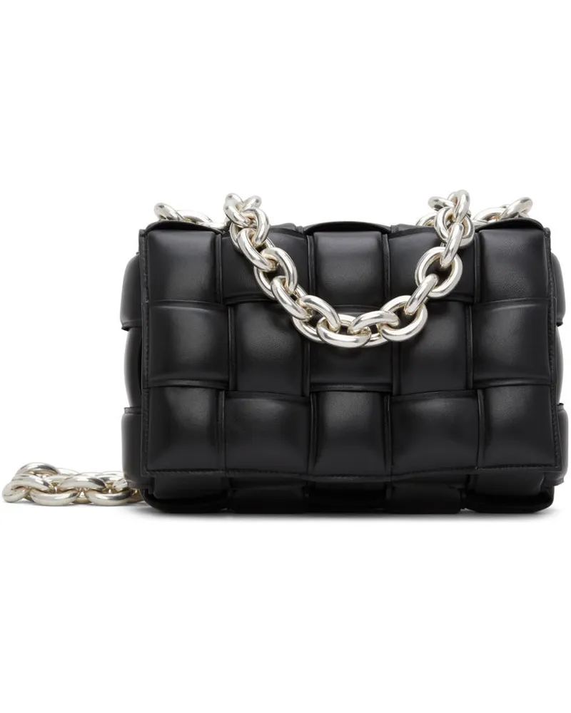 Bottega Veneta Black Padded Chain Cassette Bag 1229