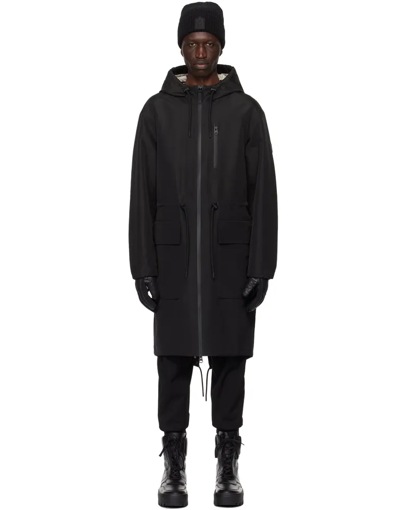 Mackage Black Broden Coat Black-trench