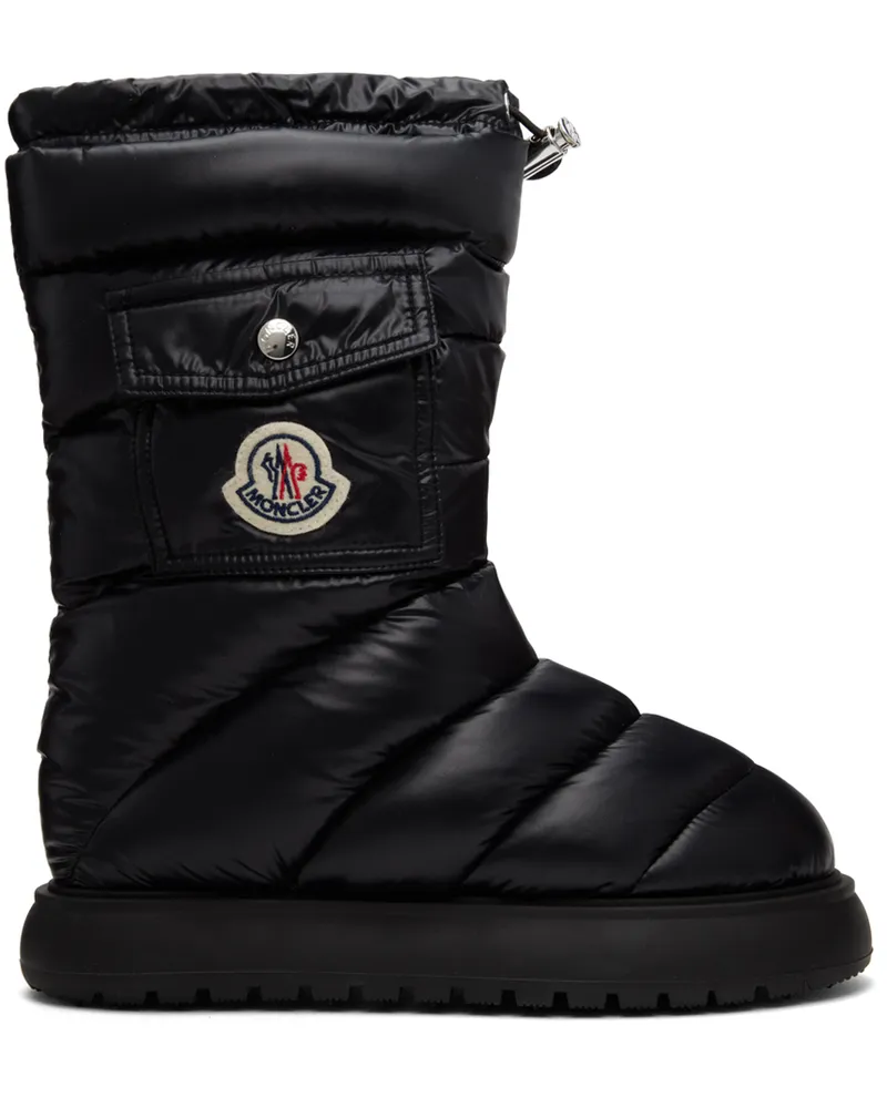 Moncler Black Gaia Down Boots 999