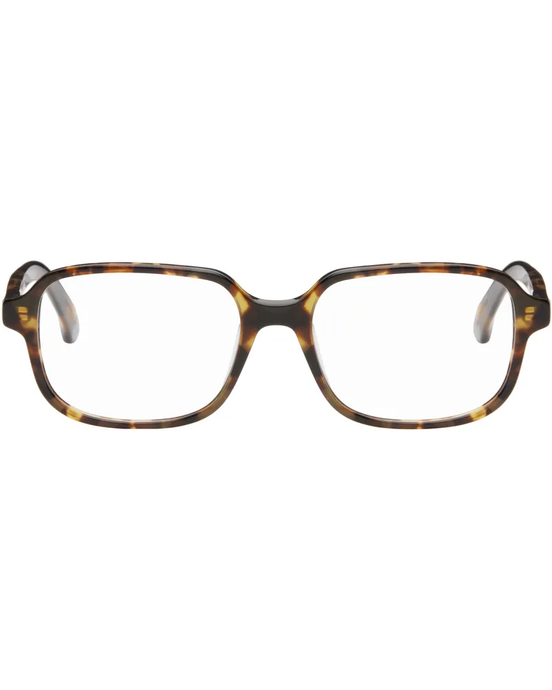 RETROSUPERFUTURE Brown Numero 05 Glasses Burnt
