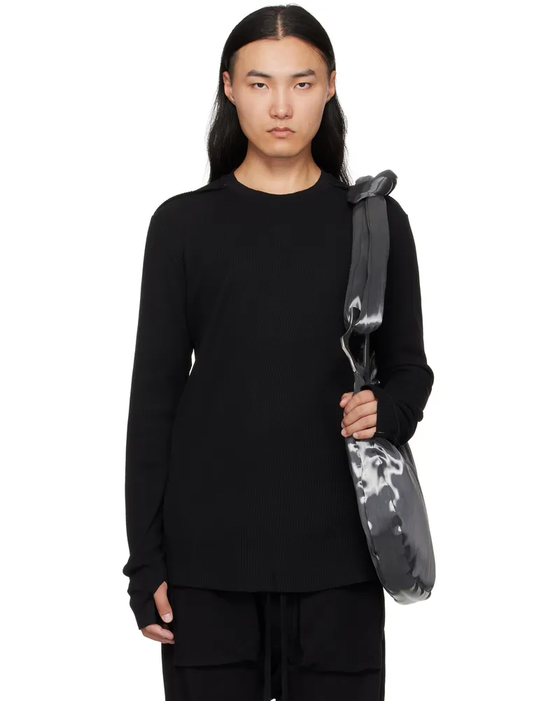 THOM KROM Black M TS 898 T-shirt Black