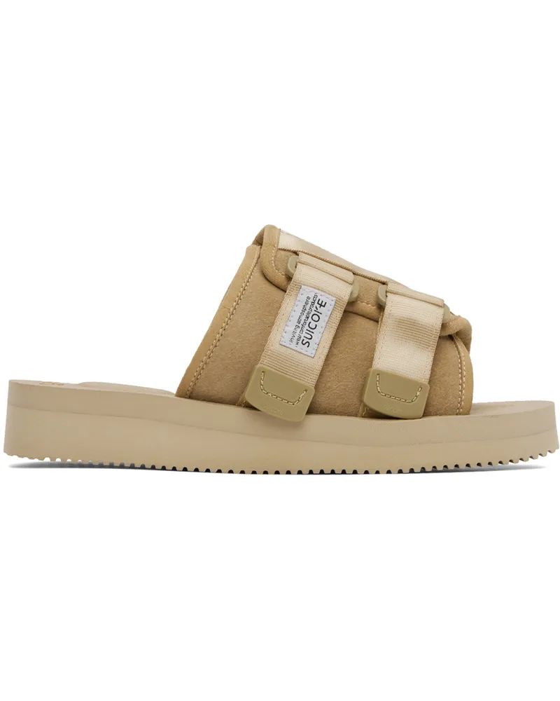 SUICOKE Beige KAW-VS Sandals Beige