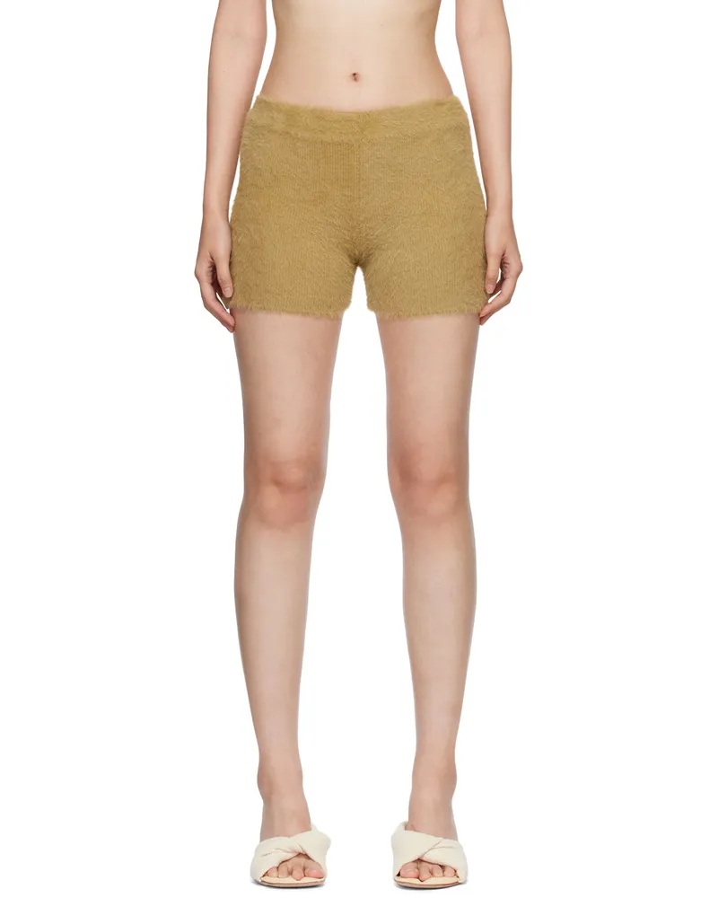 Jacquemus Tan Le Papier 'Le Short Neve' Shorts 530