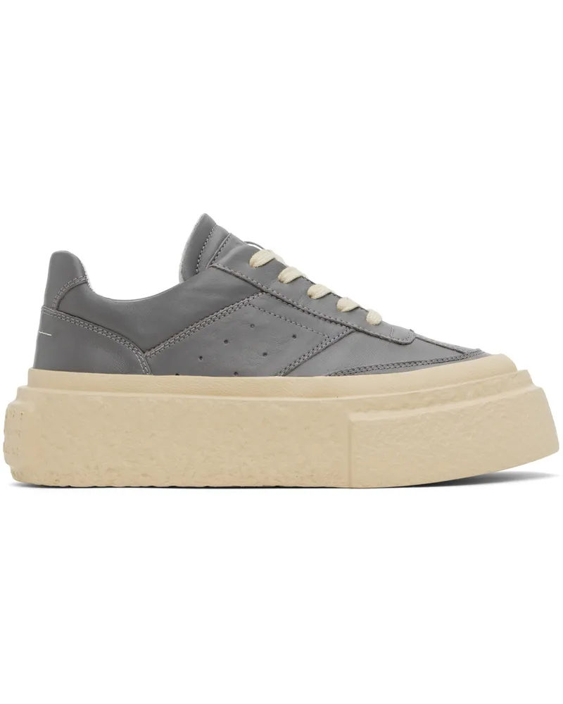 Maison Margiela Gray Chunky Gambetta Sneakers T8086
