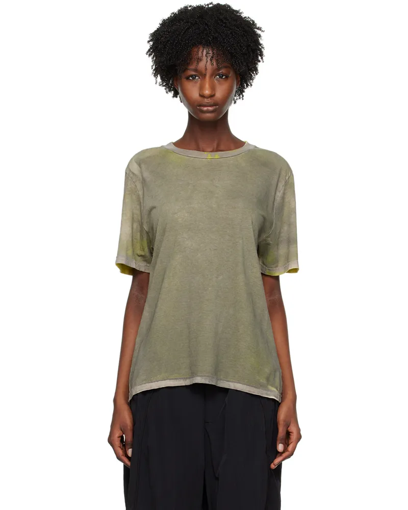 NotSoNormal Gray Sprayed T-Shirt Dark
