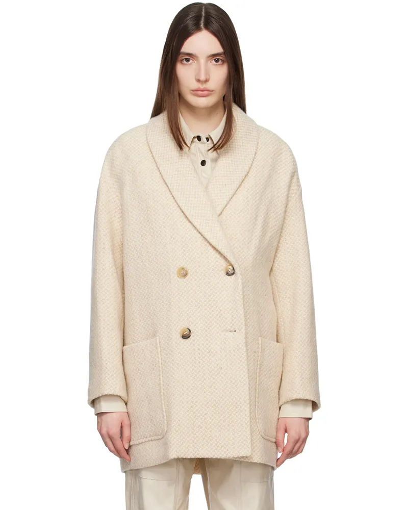 Étoile Isabel Marant Beige Joanina Coat 90be