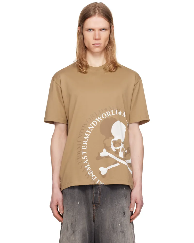 Mastermind World Tan MW Flash T-shirt Sand