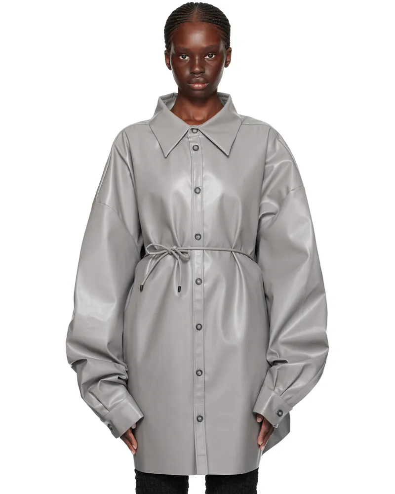 YUME YUME Gray Button Shirt Grey