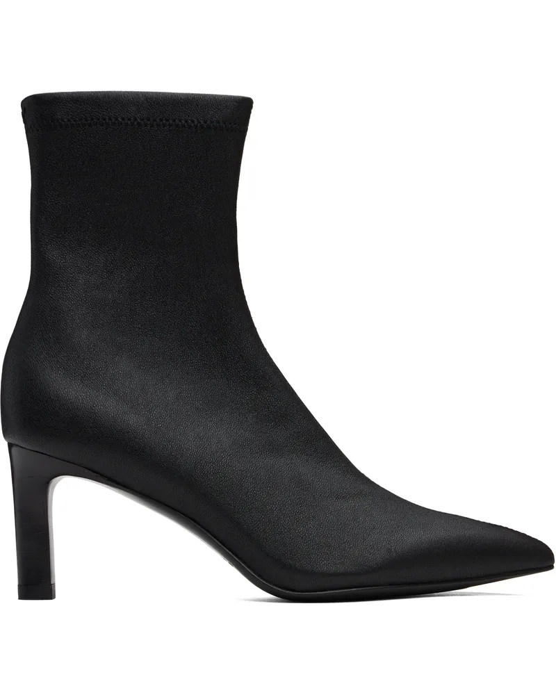 Rag & Bone Black Britt Leather Boots Blk