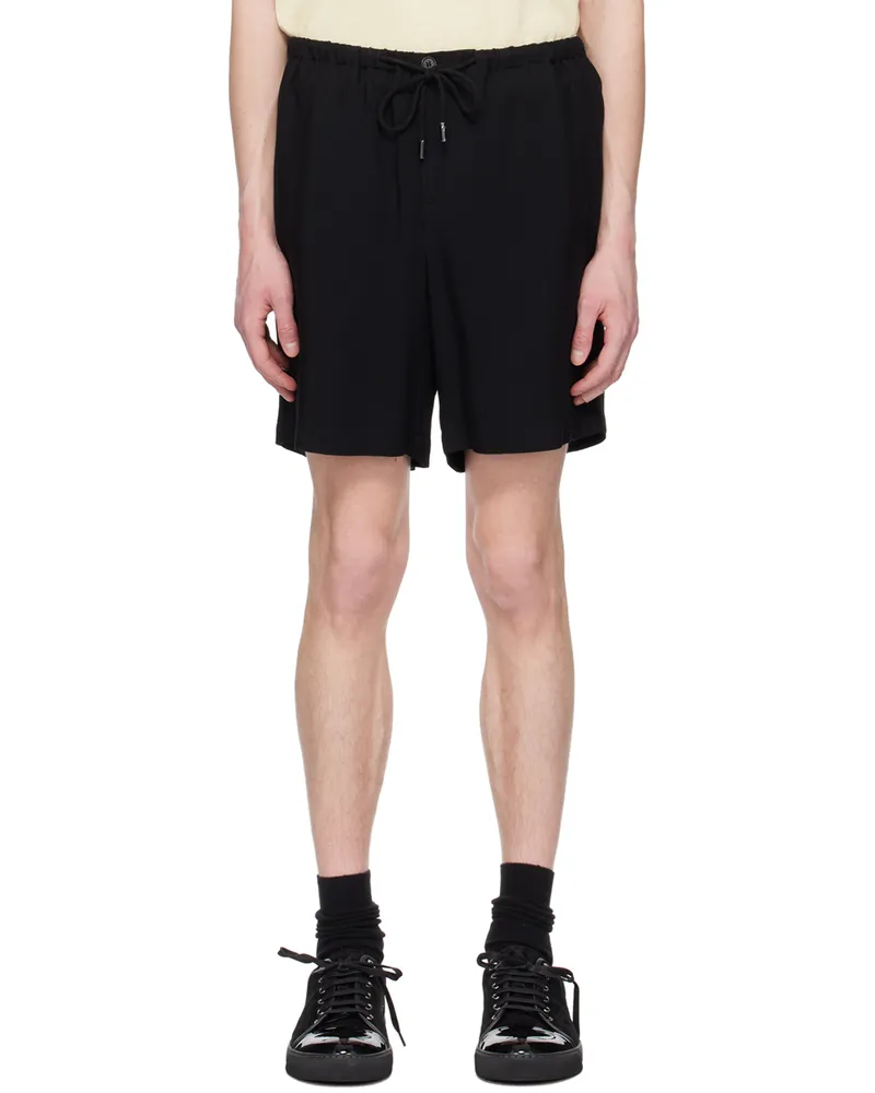 Nili Lotan Black Warren Shorts Black