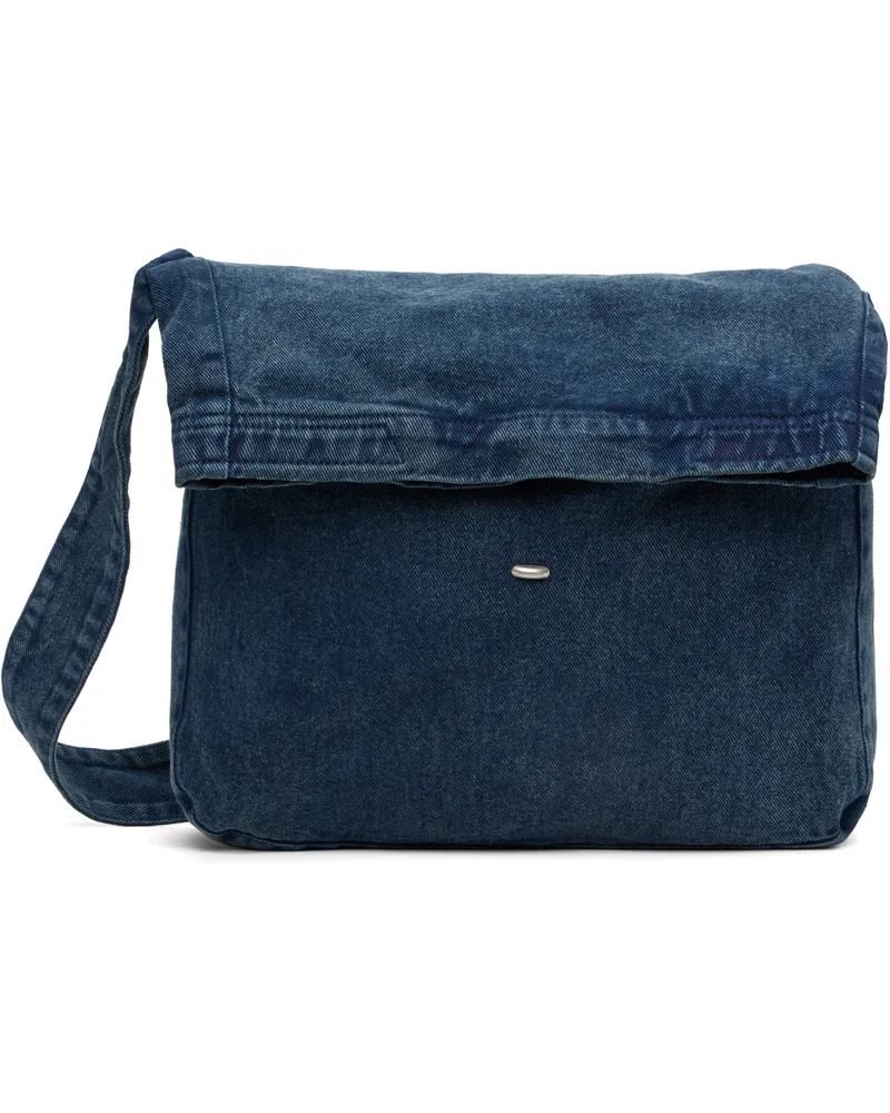 Our Legacy Blue Sling Bag Dusty