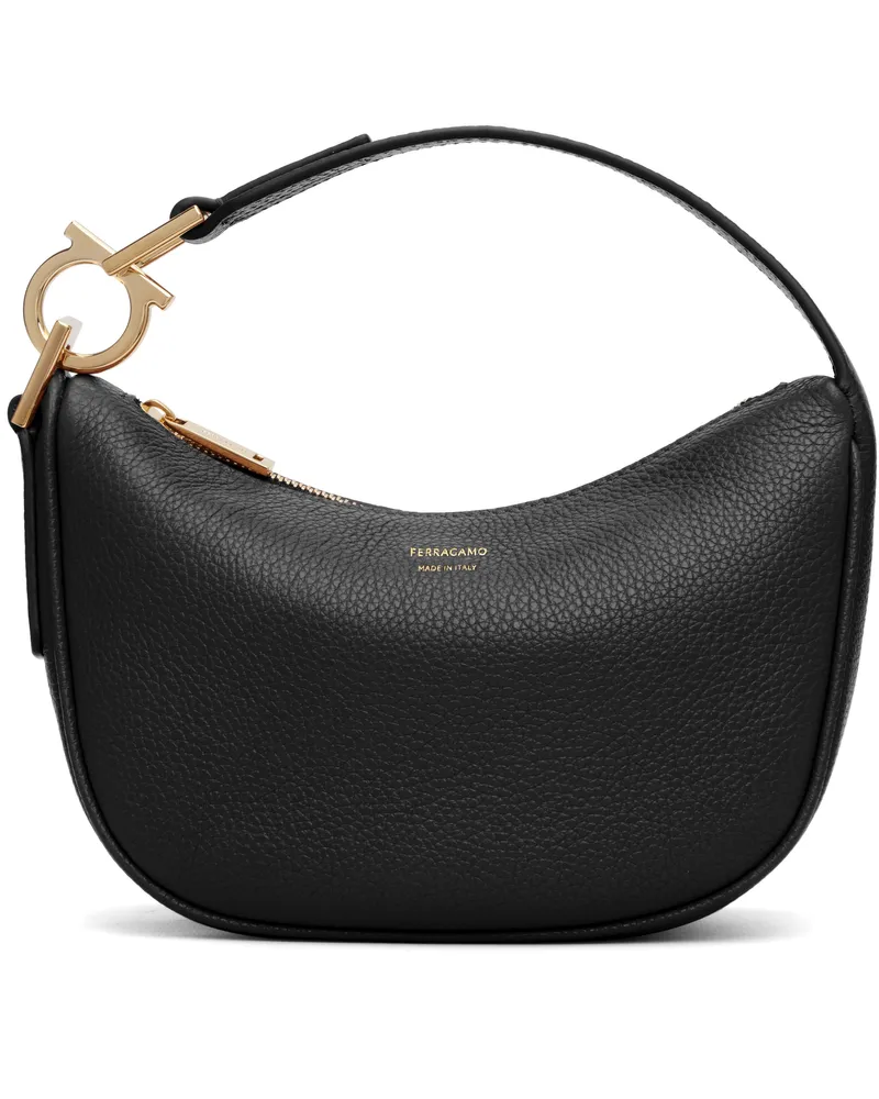 Ferragamo Black North-South XS Bag 001