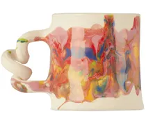 Multicolor Melted Marble Wiggle Mug