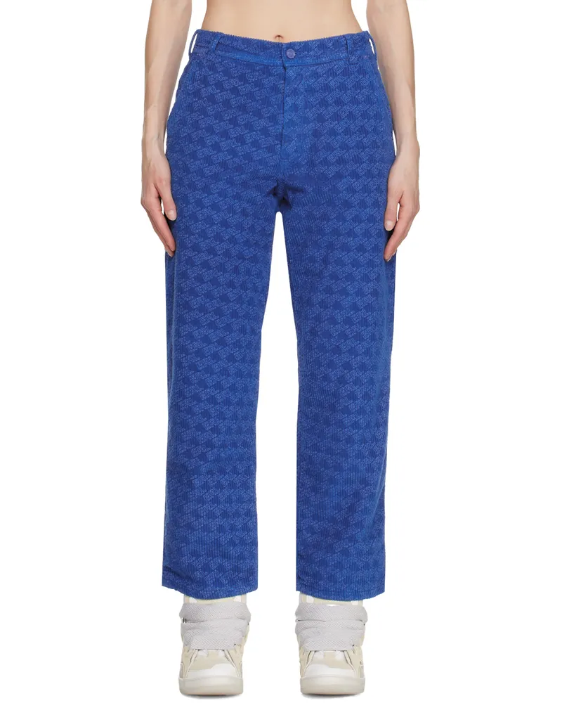 ERL Blue Padded Trousers 2