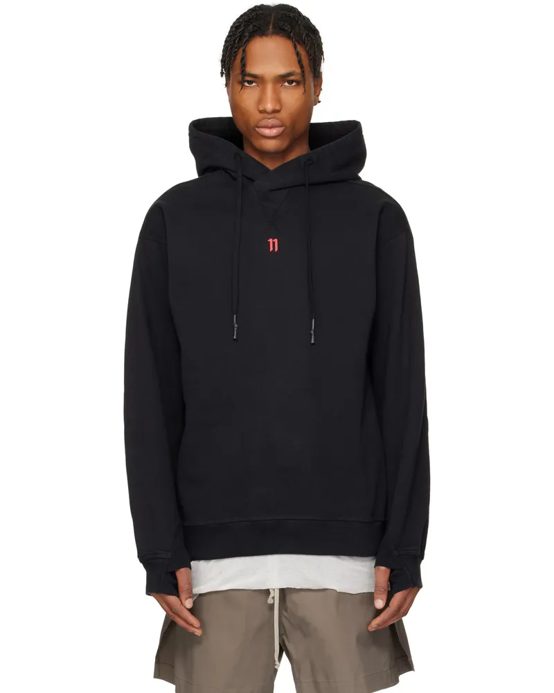Boris Bidjan Saberi Black H2 Hoodie Black