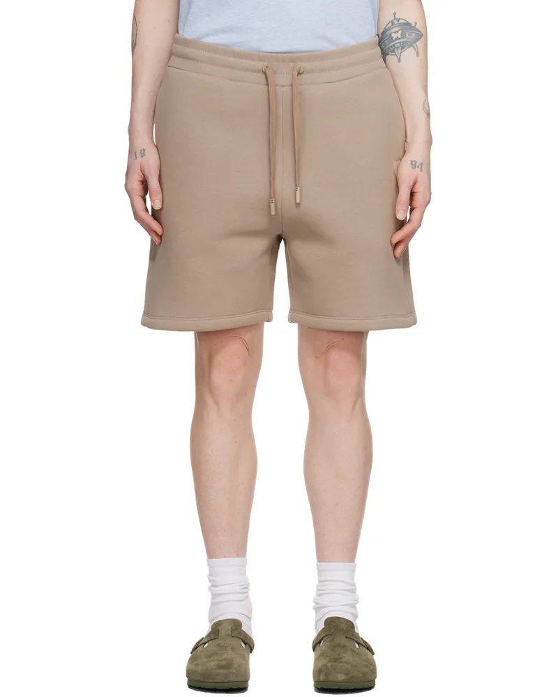 AMI Paris Taupe Ami de Cœur Shorts Light