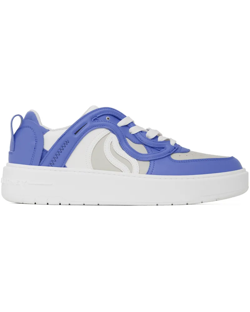 Stella McCartney Bue & White S-Wave 1 Sneakers 4114