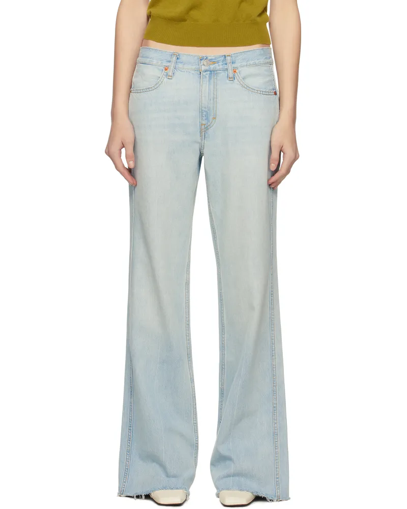 RE/DONE Blue 'The Californian' Jeans Big