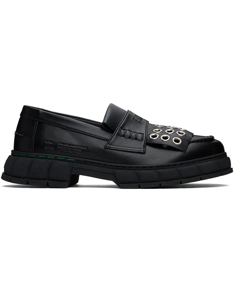 VIRÓN Black Progres II Metal Loafers 990