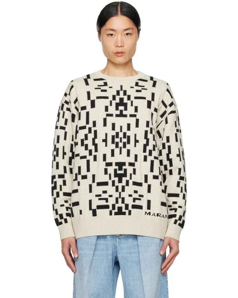Isabel Marant Off-White Baltimi Sweater 01bk