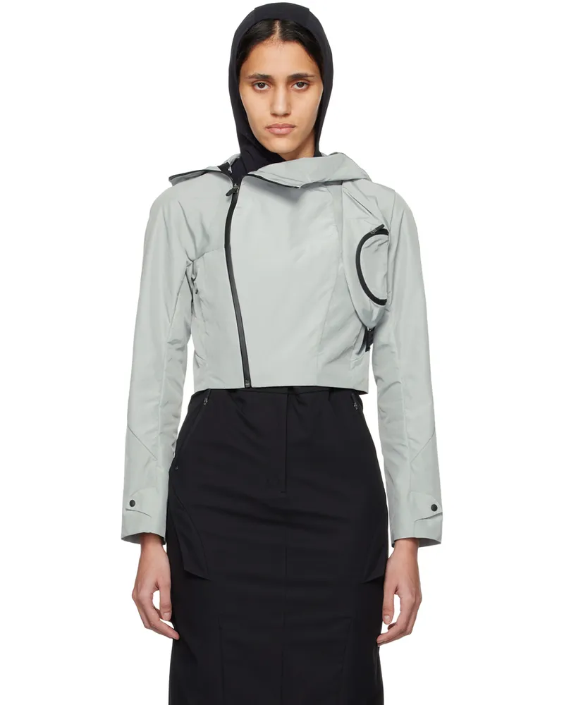 Hyein Seo SSENSE Exclusive Gray Jacket Grey