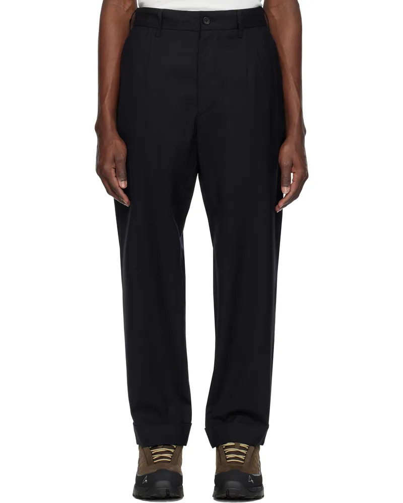 Engineered Garments Navy Andover Trousers Lc002