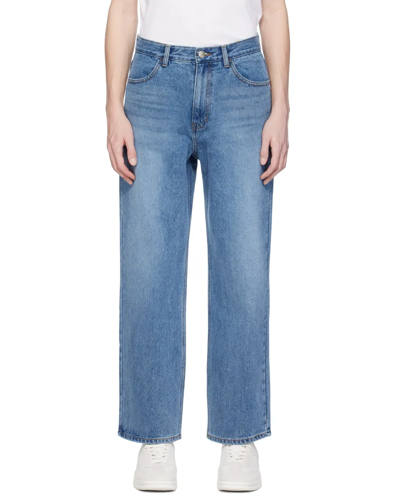 Adererror Blue Sig; TRS Tag 01 Jeans Sky