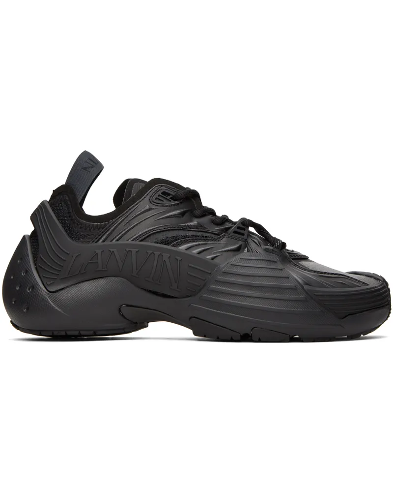 Lanvin Black Flash-X Sneakers 10